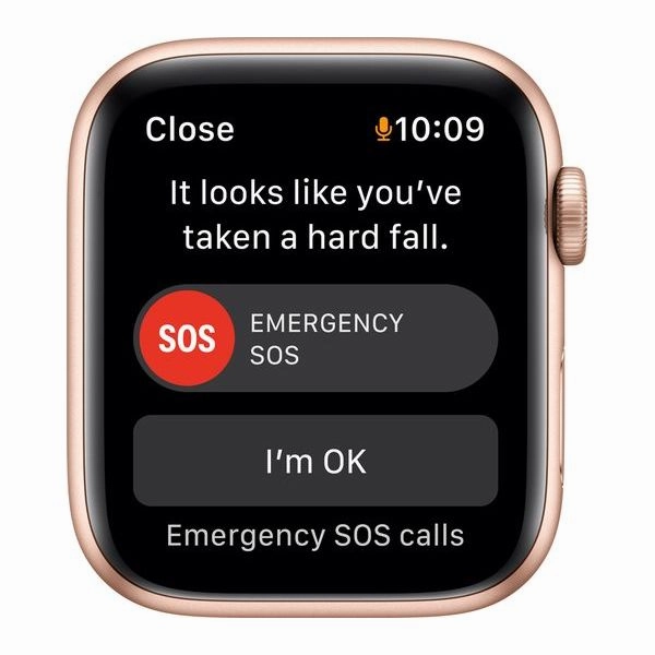 Apple Watch SE (GPS) 44mm Gold Aluminium with Starlight Sports Band