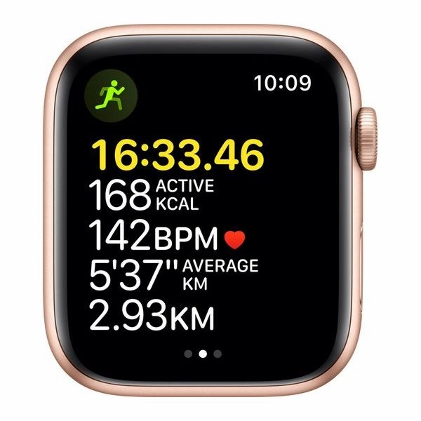Apple Watch SE (GPS) 44mm Gold Aluminium with Starlight Sports Band