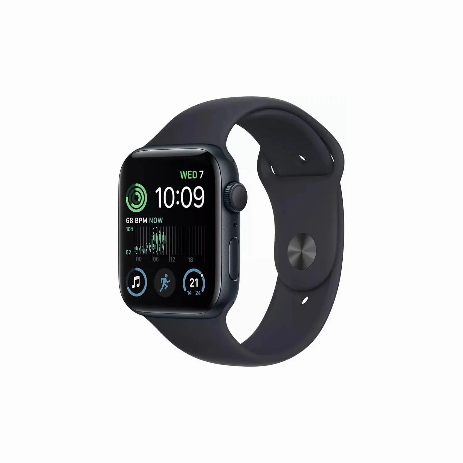 Apple Watch SE GPS 44mm GPS Midnight Aluminium Case & Sport Band
