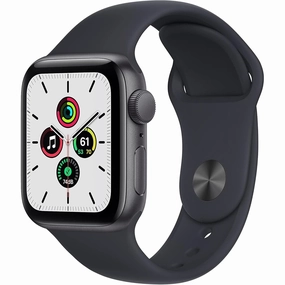 Apple Watch SE GPS 44mm GPS Midnight Aluminium Case & Sport Band nintendo switch oled, nintendo switch deals, joy-con accessories