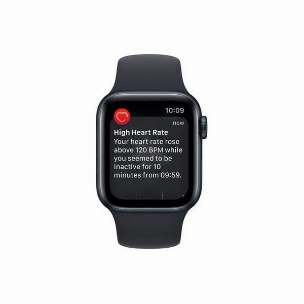 Apple Watch SE (GPS   Cellular, 2022), 40mm Midnight Aluminium Case with Midnight Sport Band - MNPL3B/A