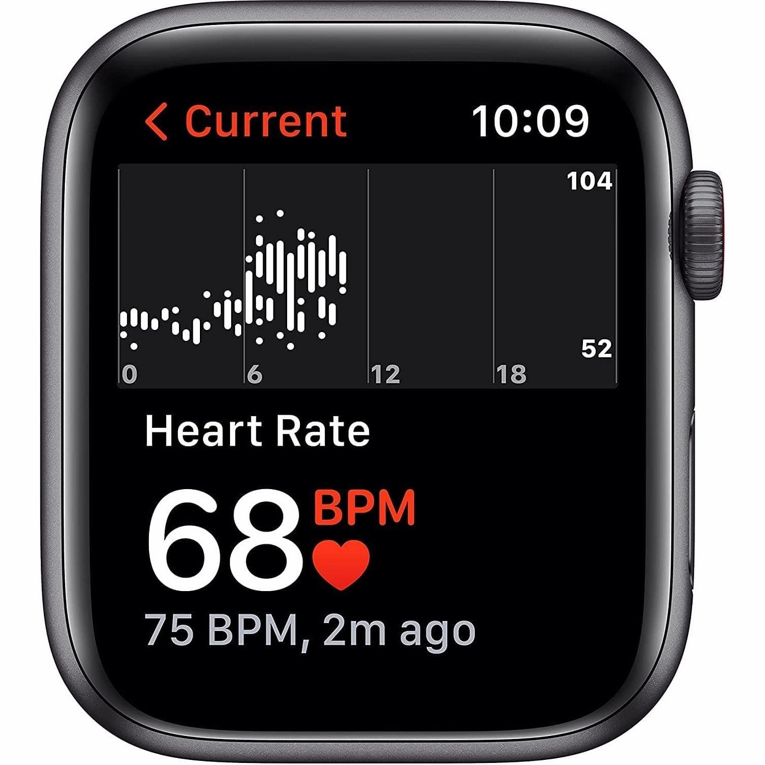 Apple Watch SE GPS   Cellular - Space Grey Aluminium with Tornado & Grey Sports Loop, 44 mm - Unlocked