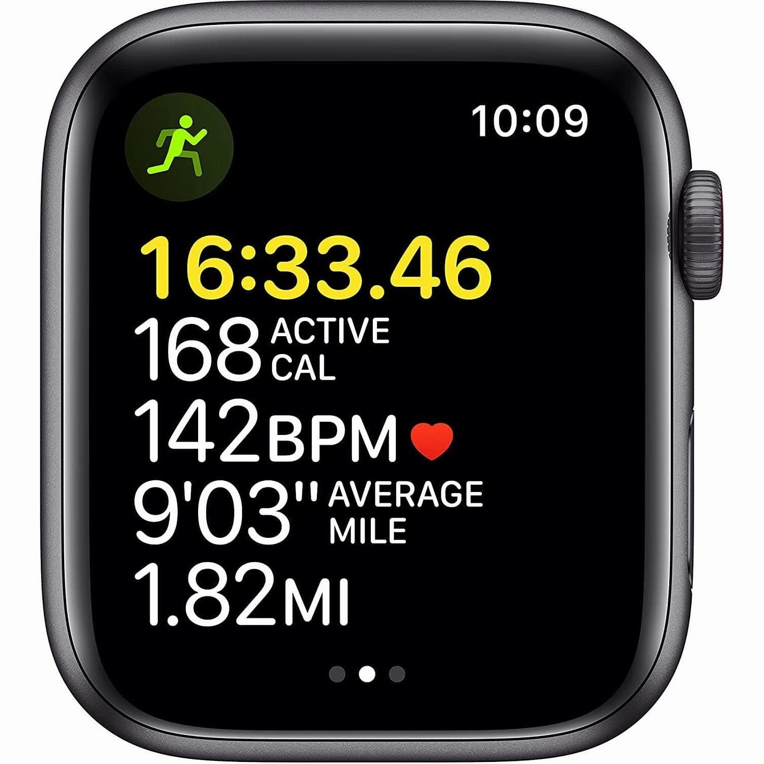 Apple Watch SE GPS   Cellular - Space Grey Aluminium with Tornado & Grey Sports Loop, 44 mm - Unlocked
