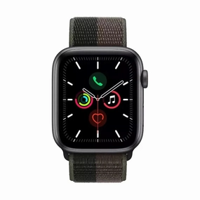 Apple Watch SE GPS   Cellular - Space Grey Aluminium with Tornado & Grey Sports Loop, 44 mm - Unlocked playstation 5 controller, dualshock charging station, ps5 cooling stand
