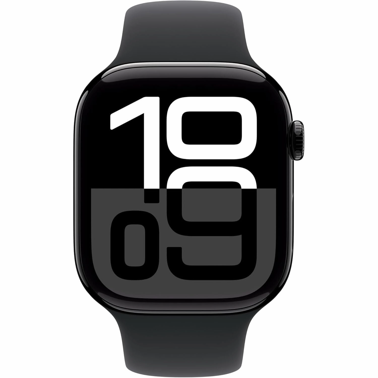 Apple Watch Series 10 (46mm) GPS   Cellular  Jet Black Aluminium Case with Black Sport Band (M/L), Fitness Smartwatch