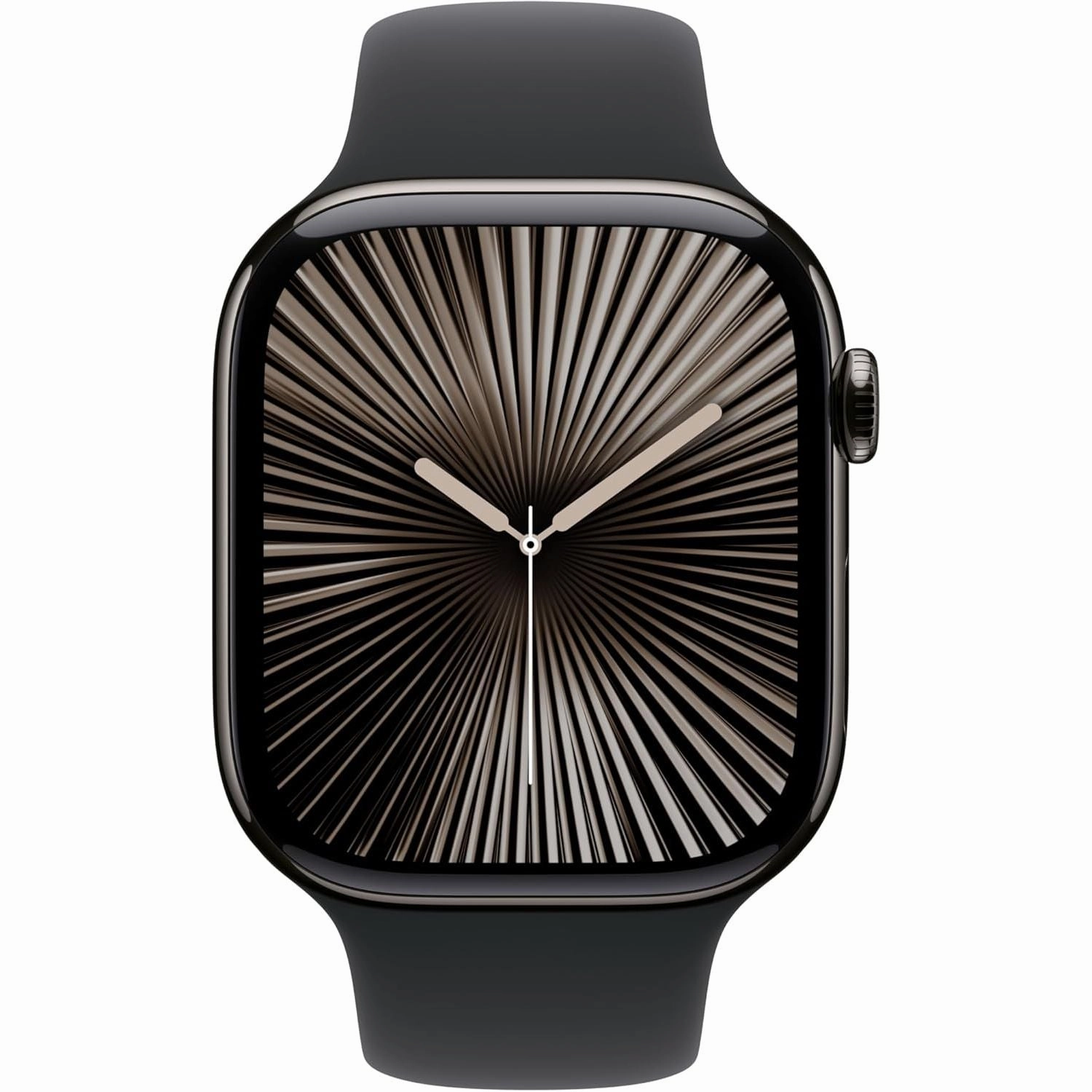 Apple Watch Series 10 (46mm) GPS   Cellular  Slate Titanium Case with Black Sport Band (S/M), Fitness & Health Smartwatch