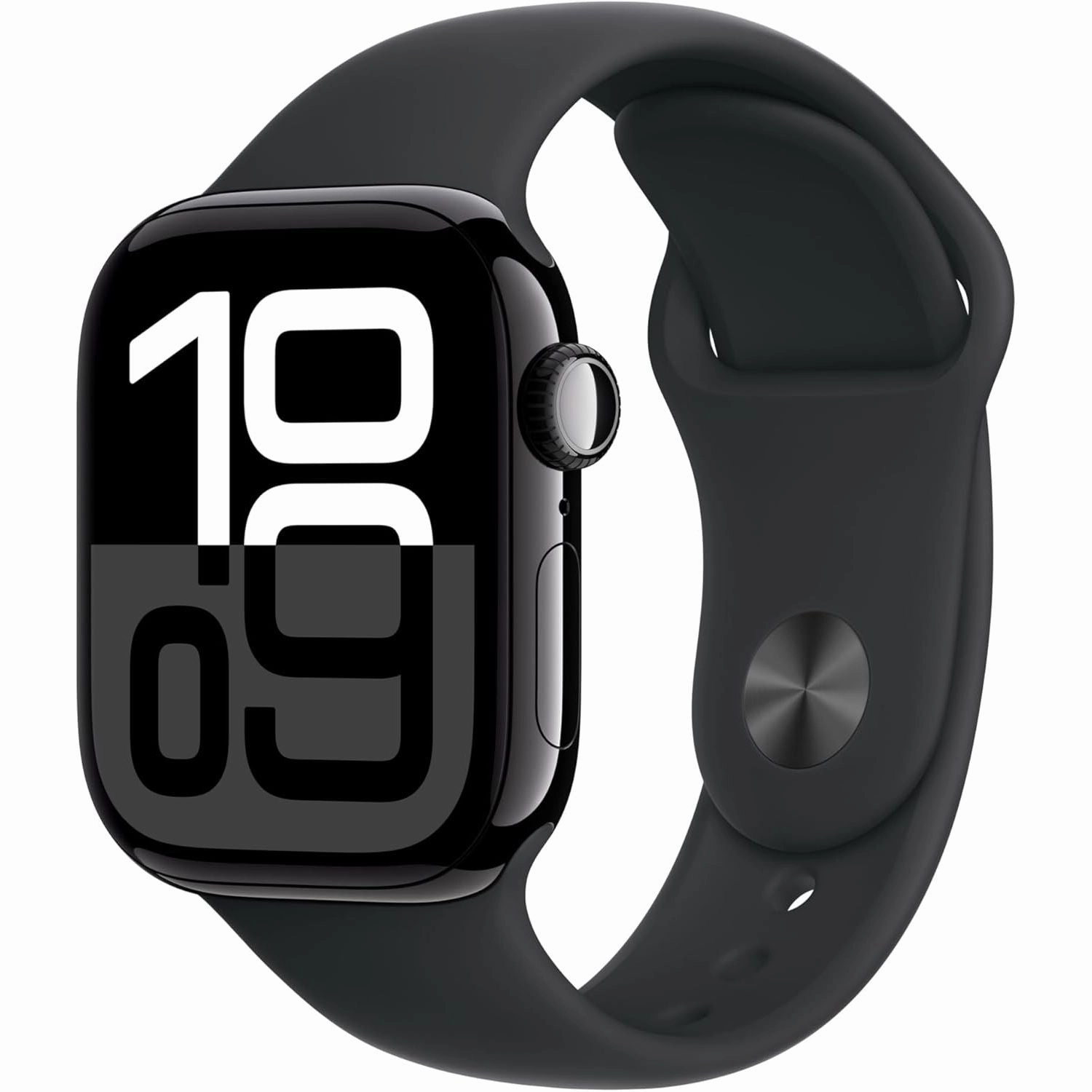 Apple Watch Series 10 GPS 42 mm Smartwatch with Jet Black Aluminium Case with Black Sport Band nintendo switch oled, nintendo switch deals, joy-con accessories