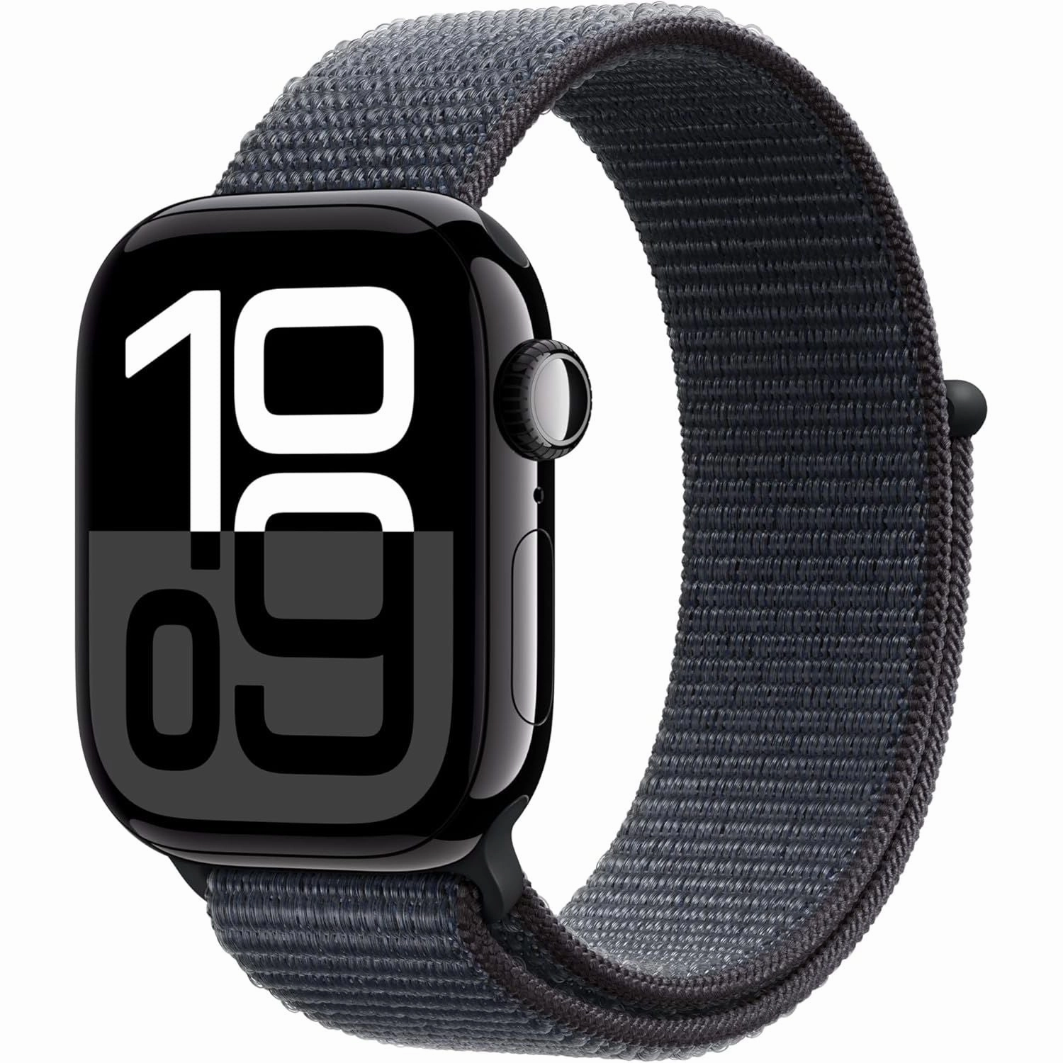 Apple Watch Series 10 GPS 42mm Smartwatch - Jet Black Aluminium Case, Ink Sport Loop, Fitness Tracker, Always-On Retina Display, Carbon Neutral nintendo switch oled, nintendo switch deals, joy-con accessories