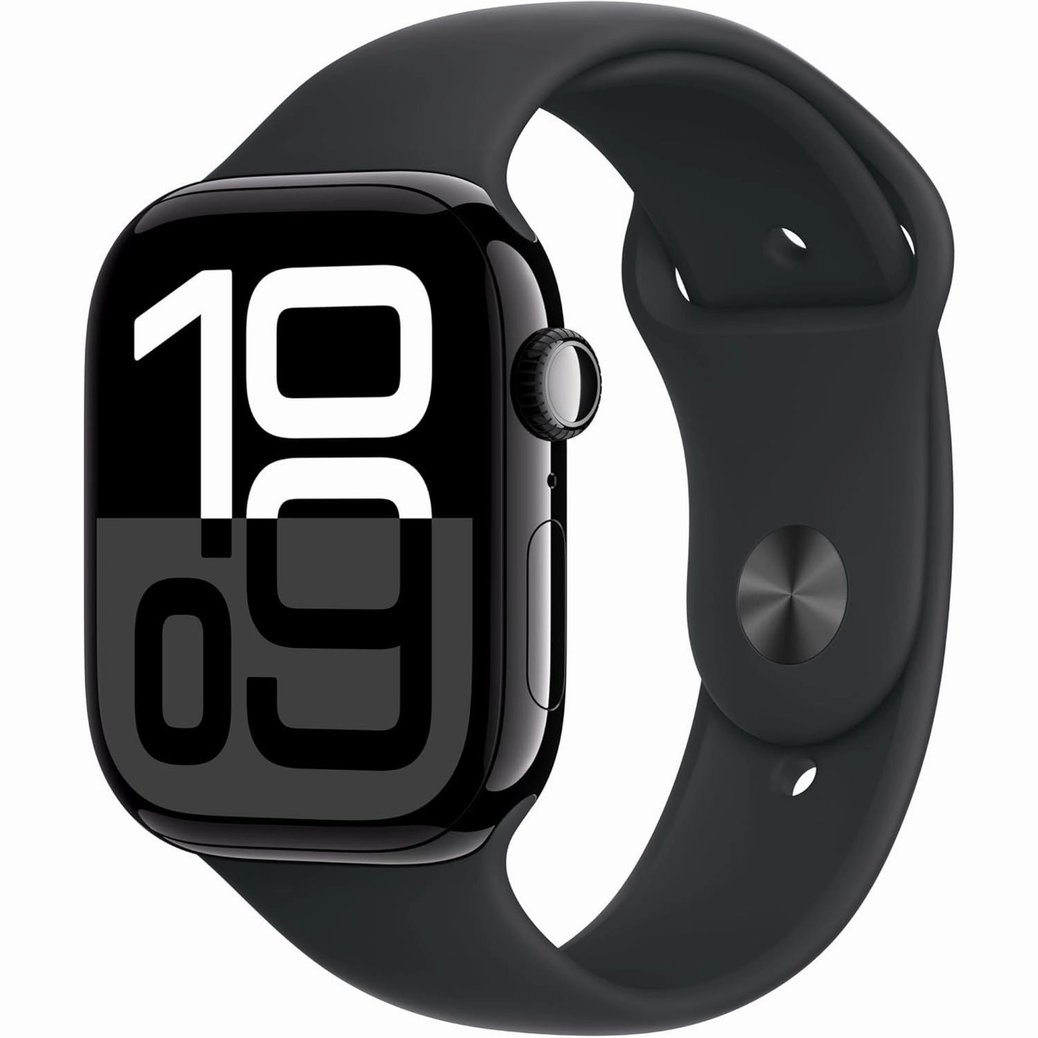 Apple Watch Series 10 GPS 46mm Smartwatch - Jet Black Aluminium Case with Black Sport Band (S/M), Fitness Tracker, ECG App, Always-On Retina Display, Water-Resistant nintendo switch oled, nintendo switch deals, joy-con accessories