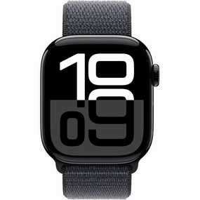 Apple Watch Series 10 GPS   Cellular 46 mm Smartwatch with Jet Black Aluminium Case with Ink Sport Loop - One Size. Fitness Tracker, ECG App, Always-On Retina Display, Carbon Neutral nintendo switch oled, nintendo switch deals, joy-con accessories