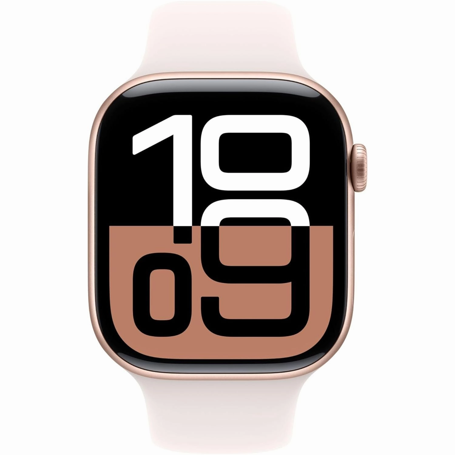Apple Watch Series 10 GPS   Cellular 46mm  Rose Gold Aluminium, Light Blush Sport Band, Fitness Tracker, ECG