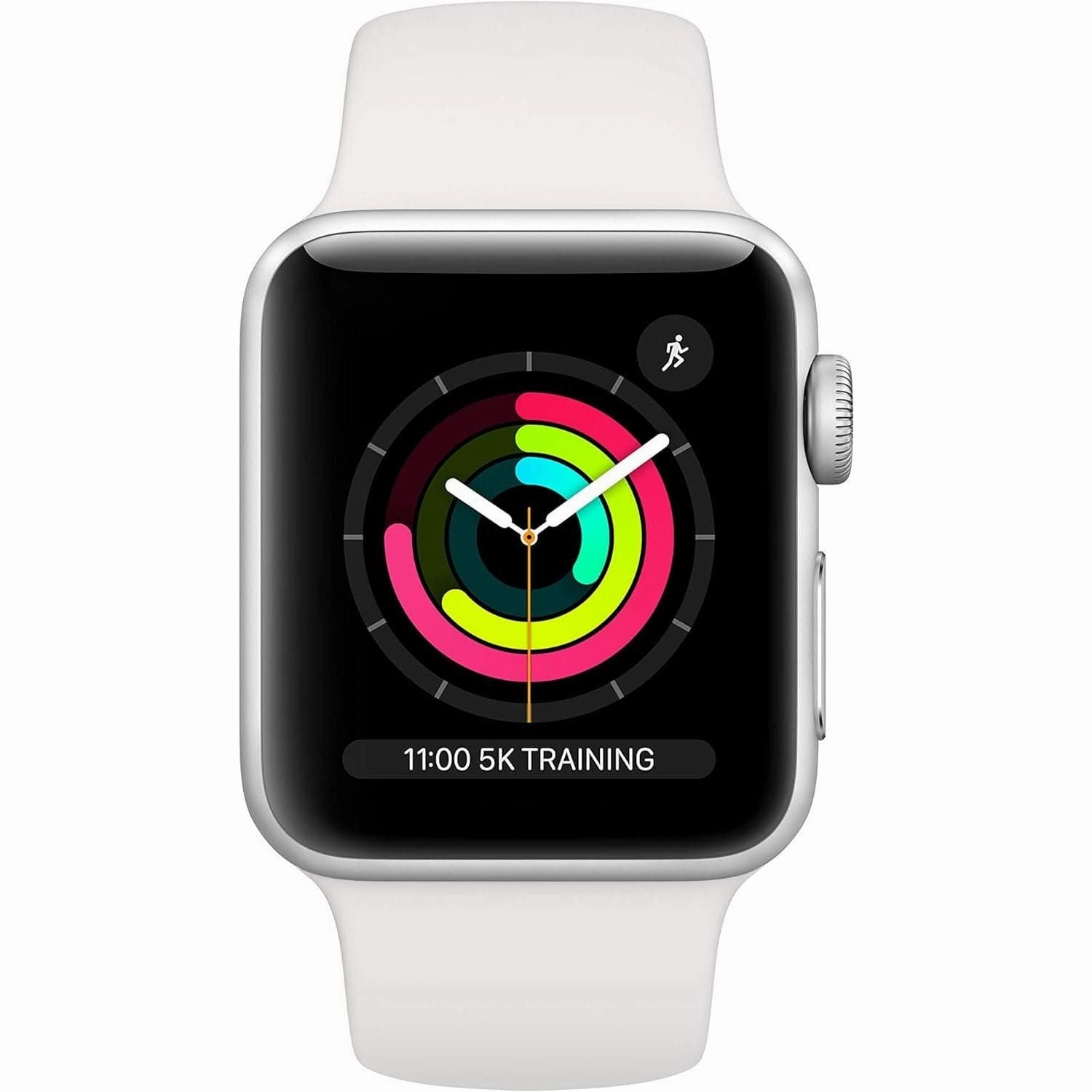 Apple Watch Series 3 (GPS, 38mm) - Silver Aluminum Case with White Sport Band