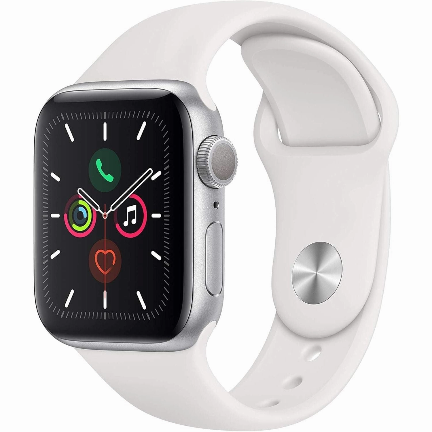 Apple Watch Series 5 (GPS, 40mm) Silver Aluminum Case nintendo switch oled, nintendo switch deals, joy-con accessories