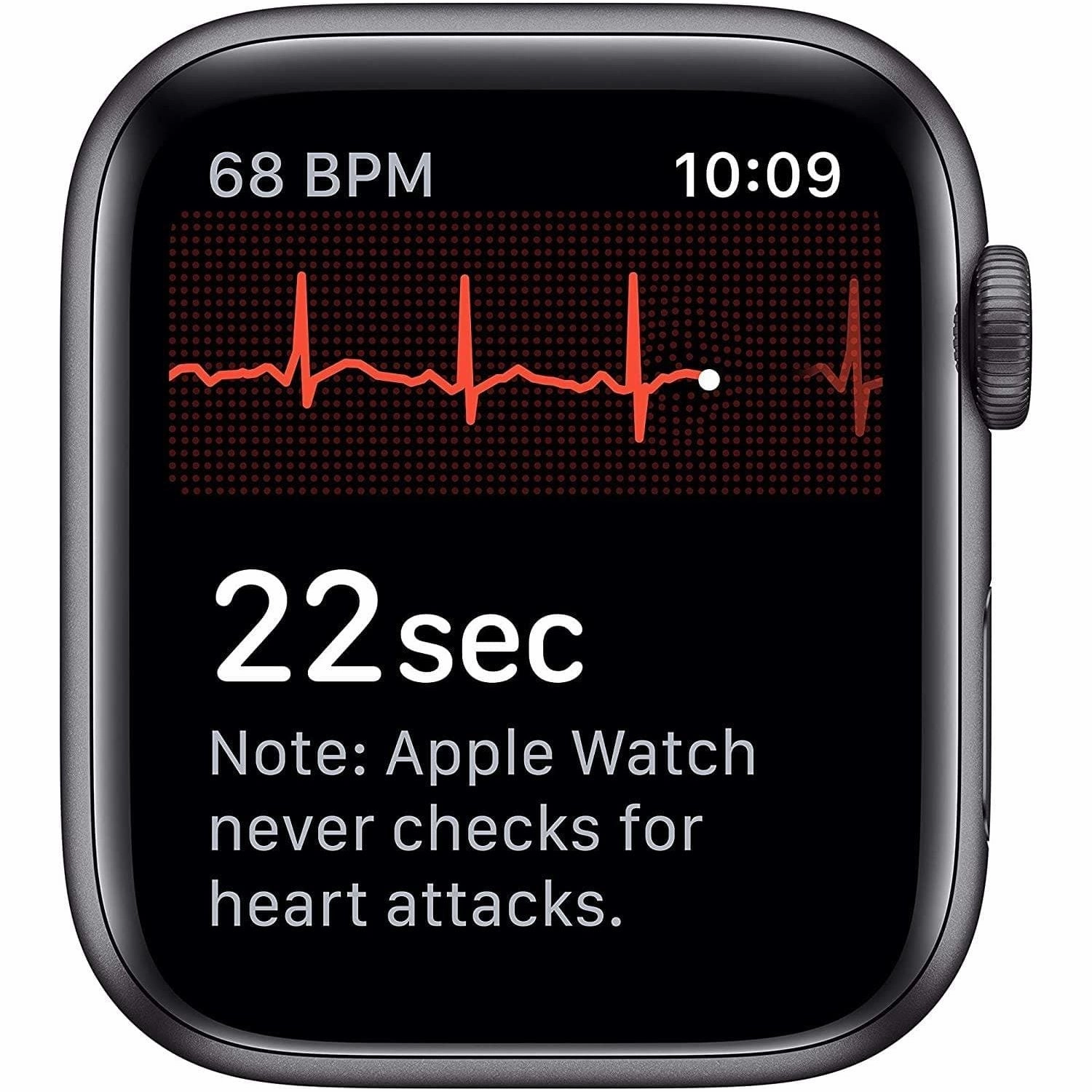 Apple Watch Series 5 (GPS, 44mm) - Space Grey Aluminium Case with Black Sport Band