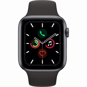 Apple Watch Series 5 (GPS   Cellular, 44mm) - Space Grey Aluminium Case with Black Sport Band nintendo switch oled, nintendo switch deals, joy-con accessories