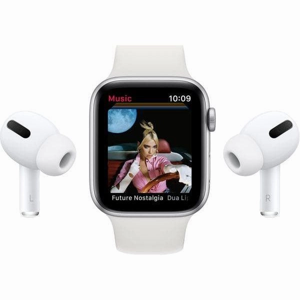 Apple Watch Series 6 - Space Grey Aluminum with Black Nike Sports Band, 44 mm
