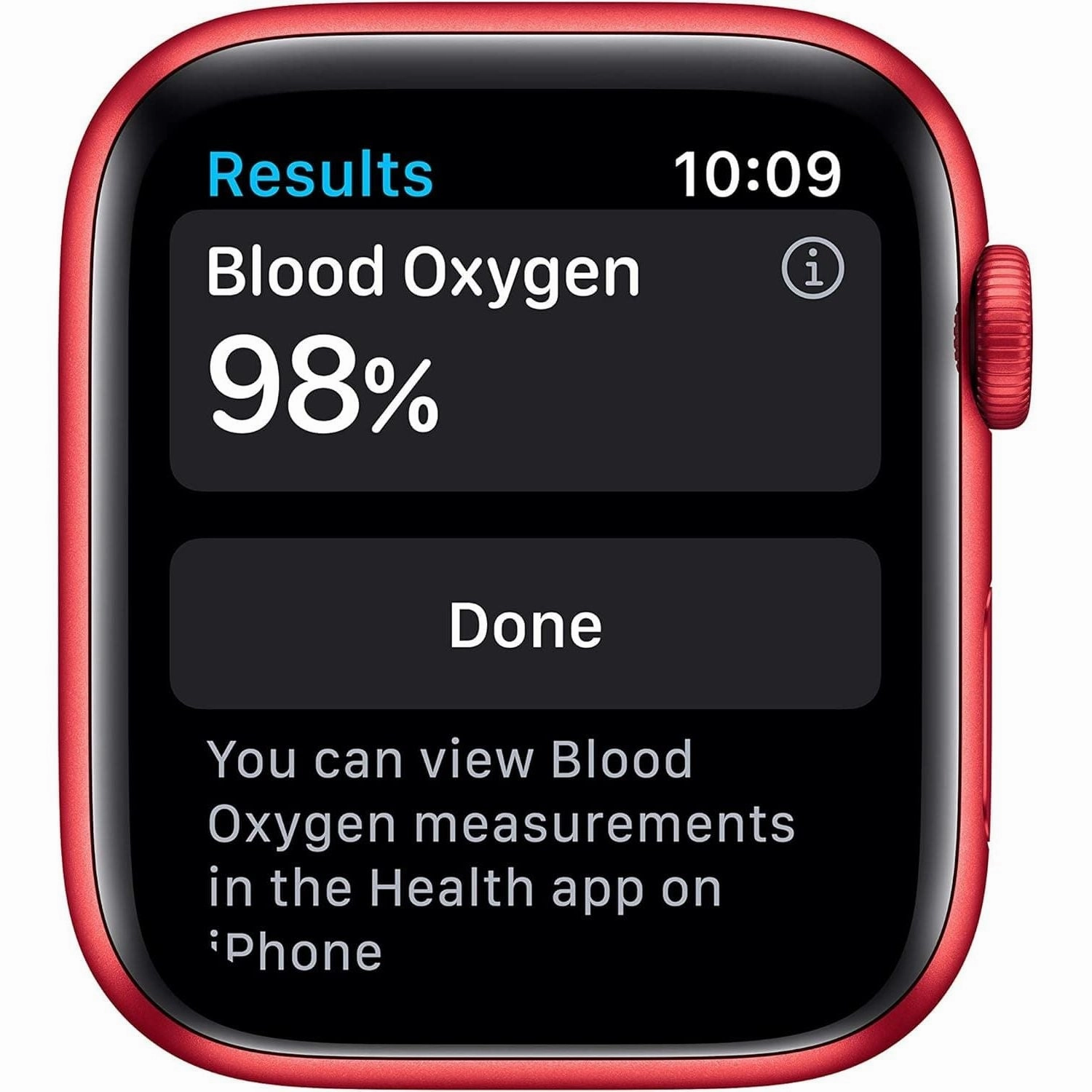 Apple Watch Series 6 GPS - 44mm, PRODUCT(RED) Aluminium Case with PRODUCT(RED) Sport Band, Regular