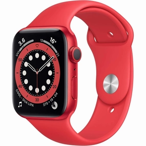 Apple Watch Series 6 GPS - 44mm, PRODUCT(RED) Aluminium Case with PRODUCT(RED) Sport Band, Regular nintendo switch oled, nintendo switch deals, joy-con accessories