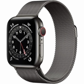 Apple Watch Series 6 GPS   Cellular, 40mm Graphite Stainless Steel Case nintendo switch oled, nintendo switch deals, joy-con accessories