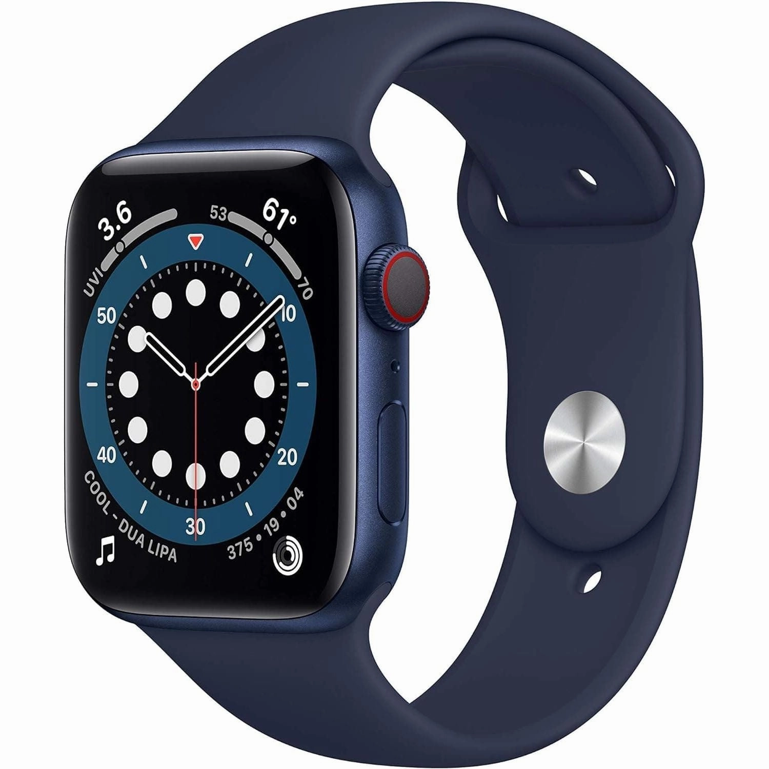 Apple Watch Series 6 (GPS   Cellular) 44mm Blue Aluminium Case - Deep Navy Sport Band nintendo switch oled, nintendo switch deals, joy-con accessories
