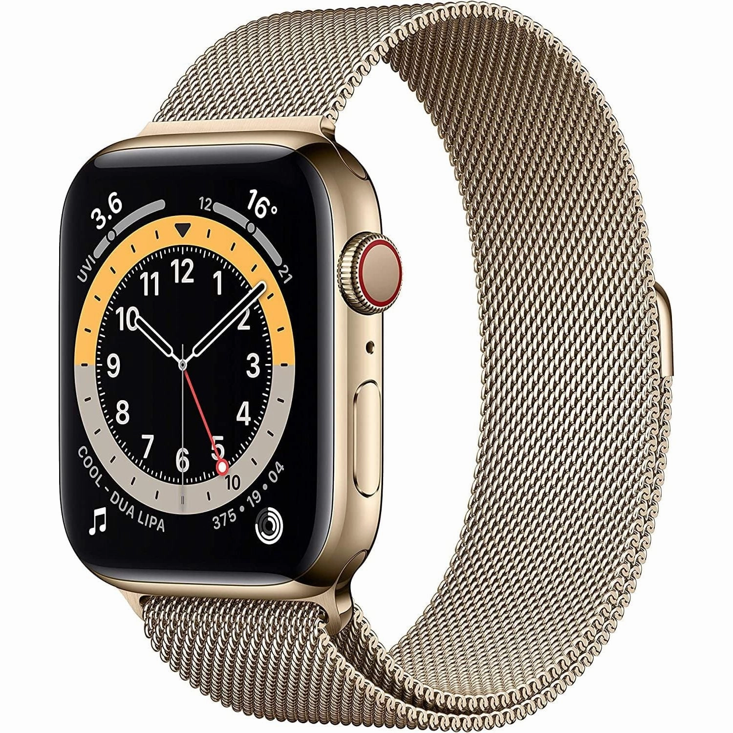 Apple Watch Series 6 GPS   Cellular, 44mm Gold Stainless Steel Case with Gold Milanese Loop cheap drone for kids, professional drones for sale, mini camera drone