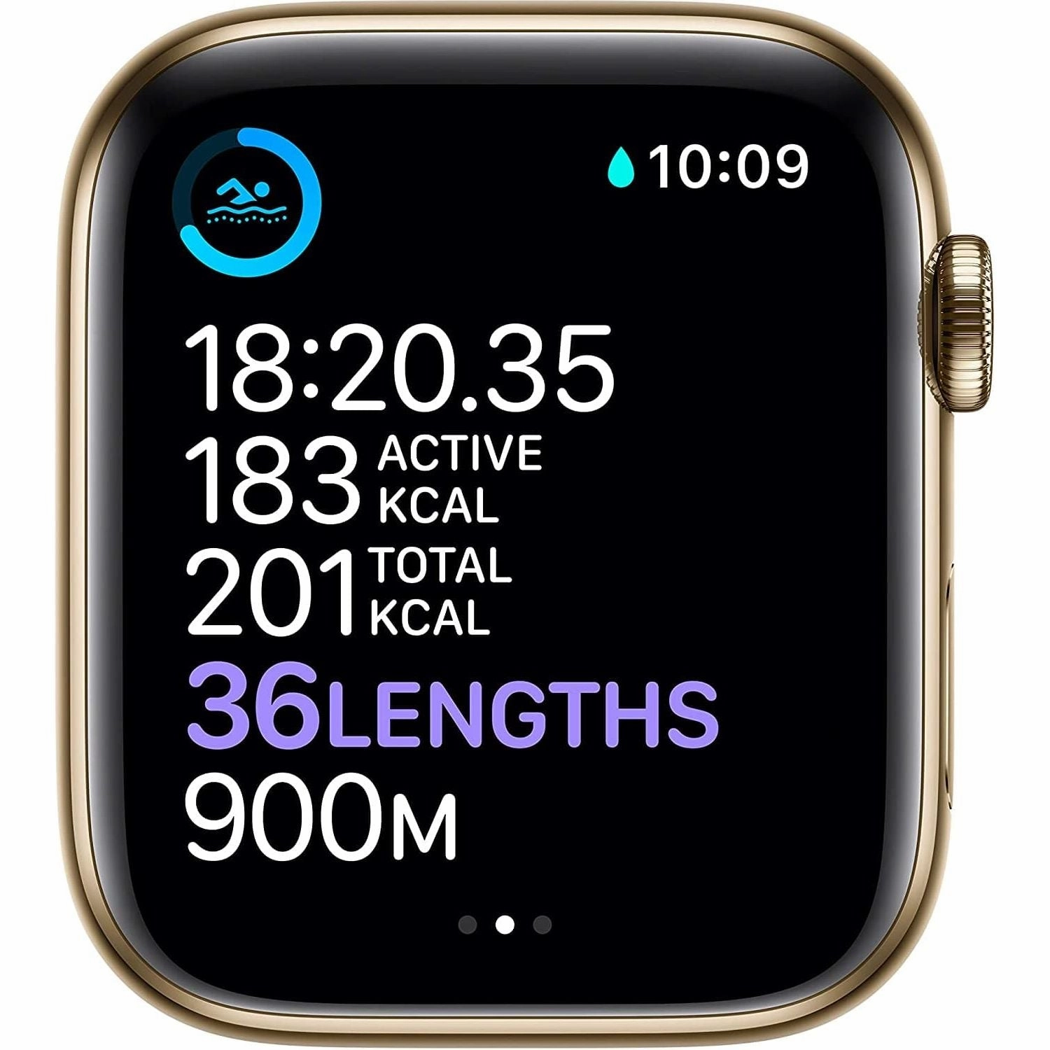 Apple Watch Series 6 GPS   Cellular, 44mm Gold Stainless Steel Case with Gold Milanese Loop