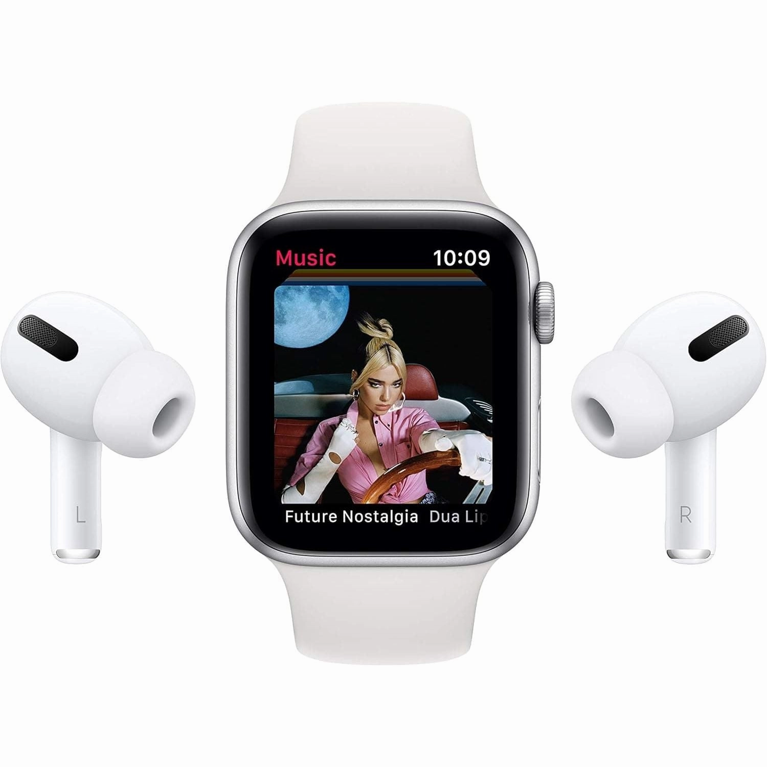 Apple Watch Series 6 GPS   Cellular, 44mm Graphite Stainless Steel Case with Black Sport Band - Regular