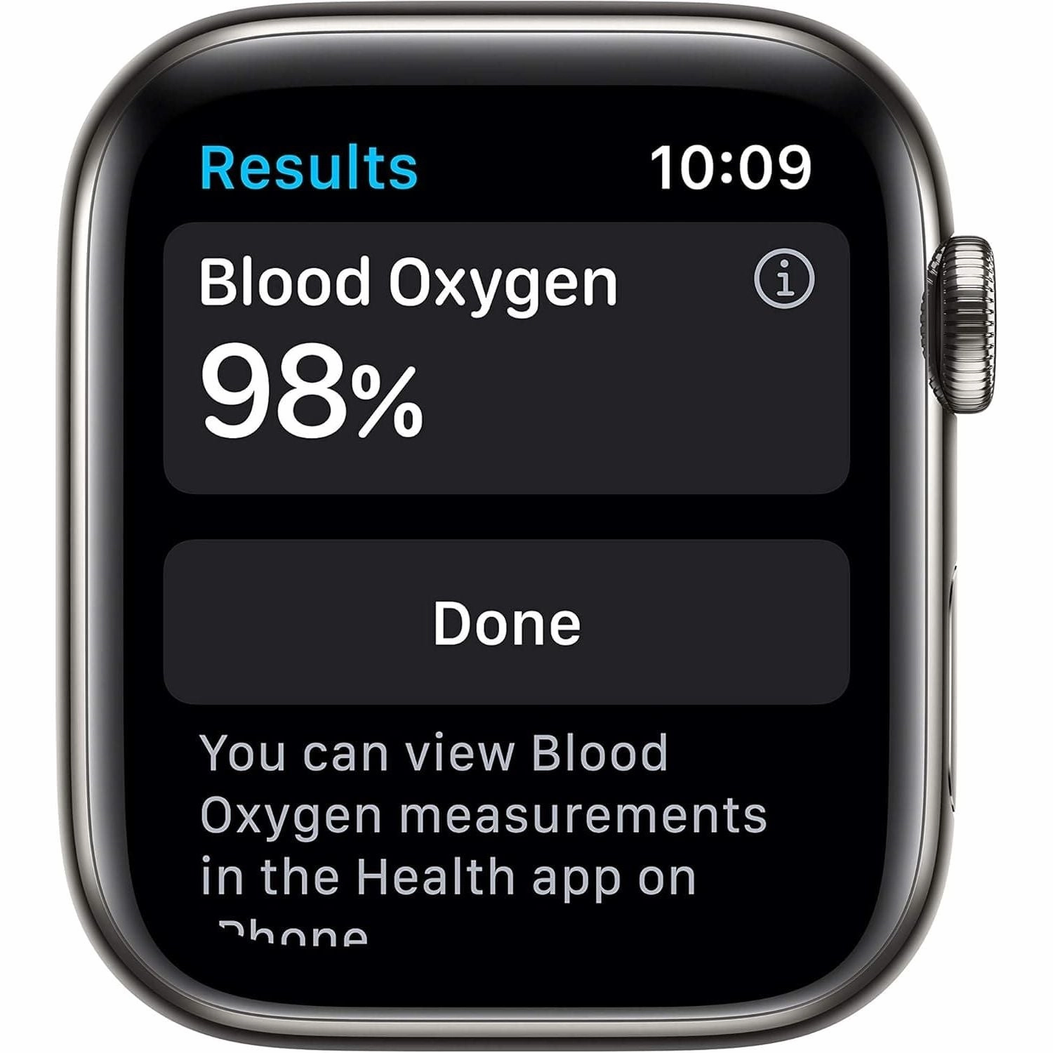 Apple Watch Series 6 GPS   Cellular, 44mm Graphite Stainless Steel Case with Black Sport Band - Regular