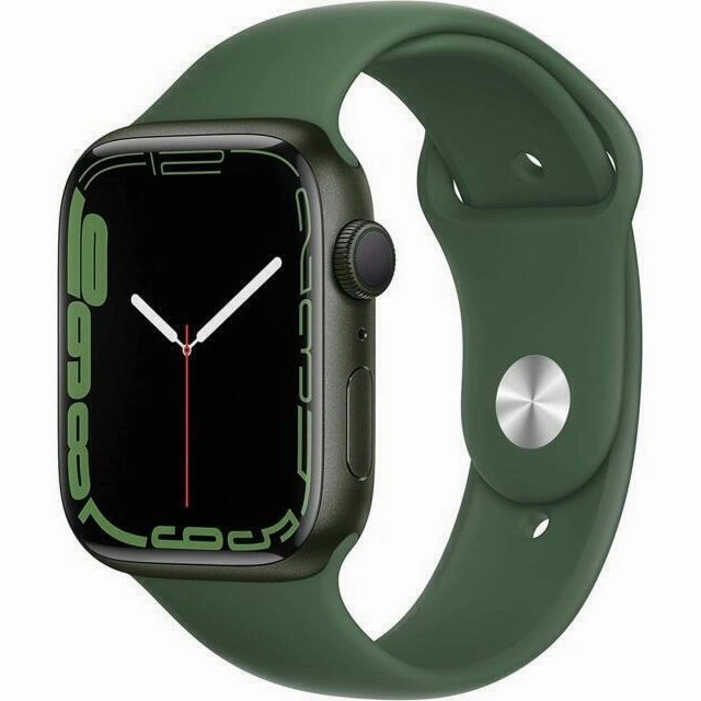 Apple Watch Series 7 (45mm) - Green Aluminum Case with Clover Sport Band