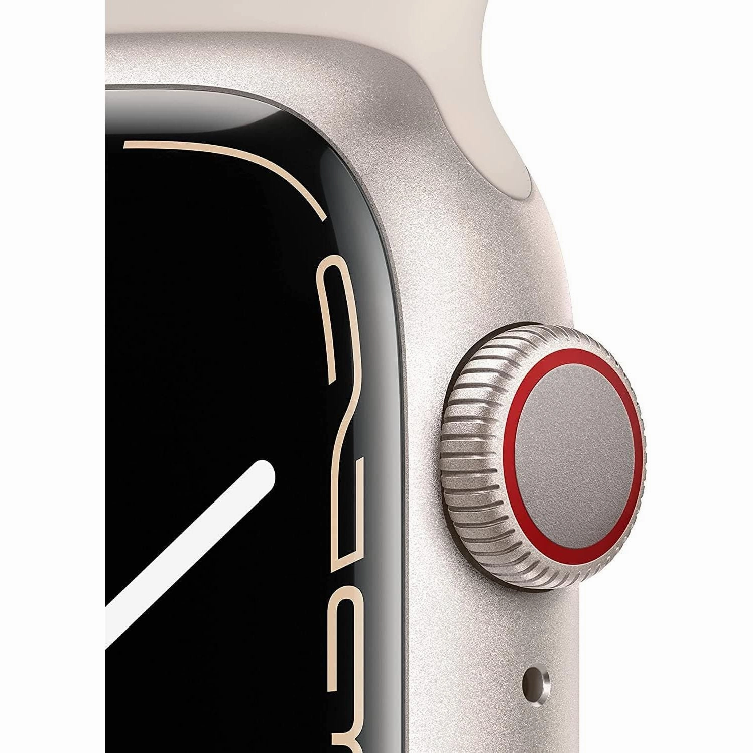 Apple Watch Series 7 Cellular 41mm - Starlight Aluminium/Sport Band