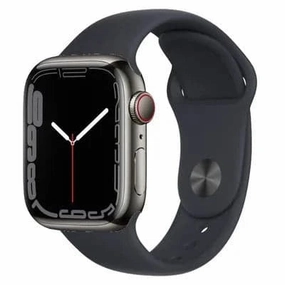 Apple Watch Series 7 Cellular 45mm Stainless Steel with Sport Band nintendo switch oled, nintendo switch deals, joy-con accessories