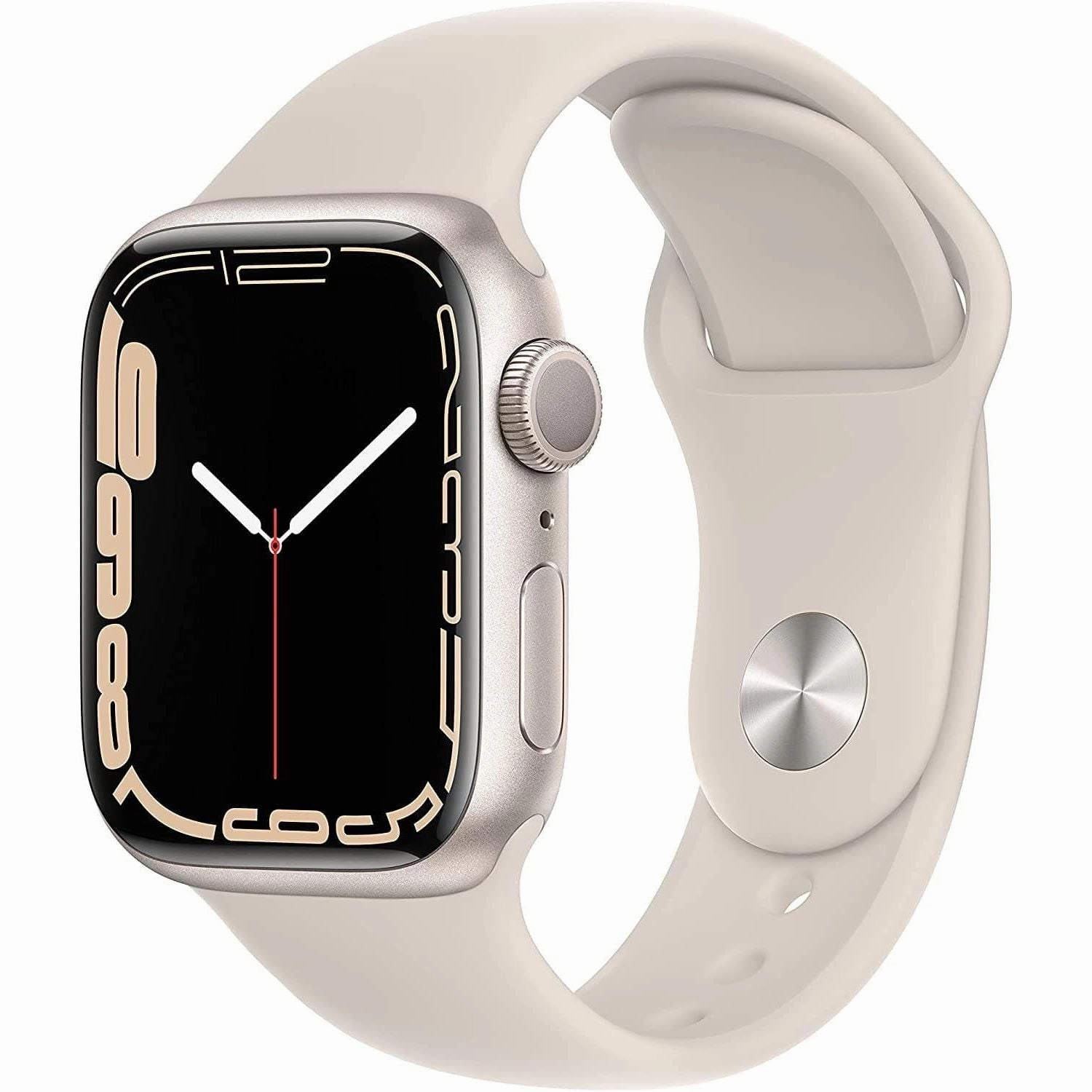 Apple Watch Series 7 (GPS, 41mm) Smart watch - Starlight Aluminium Case with Starlight Sport Band - Regular nintendo switch oled, nintendo switch deals, joy-con accessories