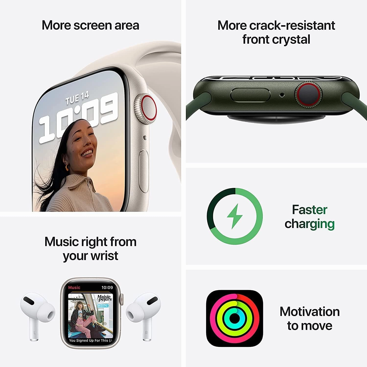 Apple Watch Series 7 (GPS   Cellular, 41mm) - (PRODUCT)RED Aluminium Case with (PRODUCT)RED Sport Band - Regular