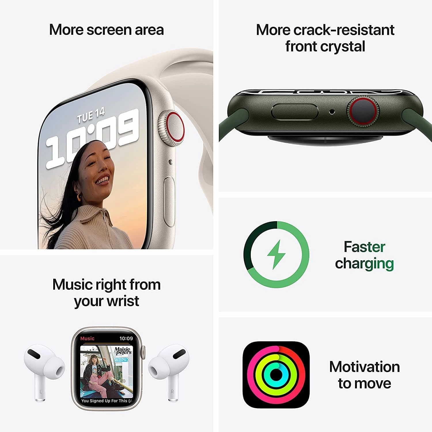 Apple Watch Series 7 (GPS   Cellular, 45mm) - Blue Aluminium Case with Abyss Blue Sport Band - Regular