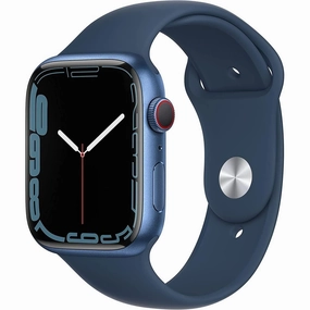 Apple Watch Series 7 (GPS   Cellular, 45mm) - Blue Aluminium Case with Abyss Blue Sport Band - Regular cheap drone for kids, professional drones for sale, mini camera drone