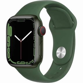 Apple Watch Series 7 (GPS   Cellular), 41mm Green Aluminium Case with Clover Sport Band cheap drone for kids, professional drones for sale, mini camera drone