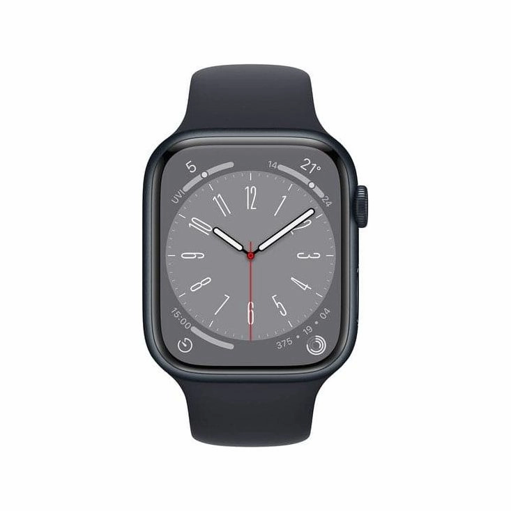 Apple Watch Series 8  (GPS   Cellular) 45mm - Midnight Aluminium Case with Midnight Sport Band Smart Watch nintendo switch oled, nintendo switch deals, joy-con accessories