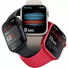 Apple Watch Series 8 Cellular 45mm Alu Case/Midnight Sport Band
