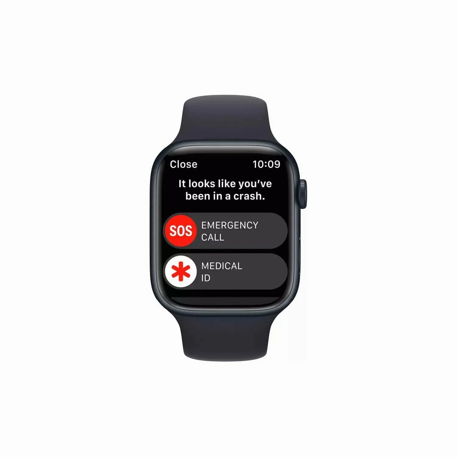 Apple Watch Series 8 Cellular 45mm Alu Case/Midnight Sport Band