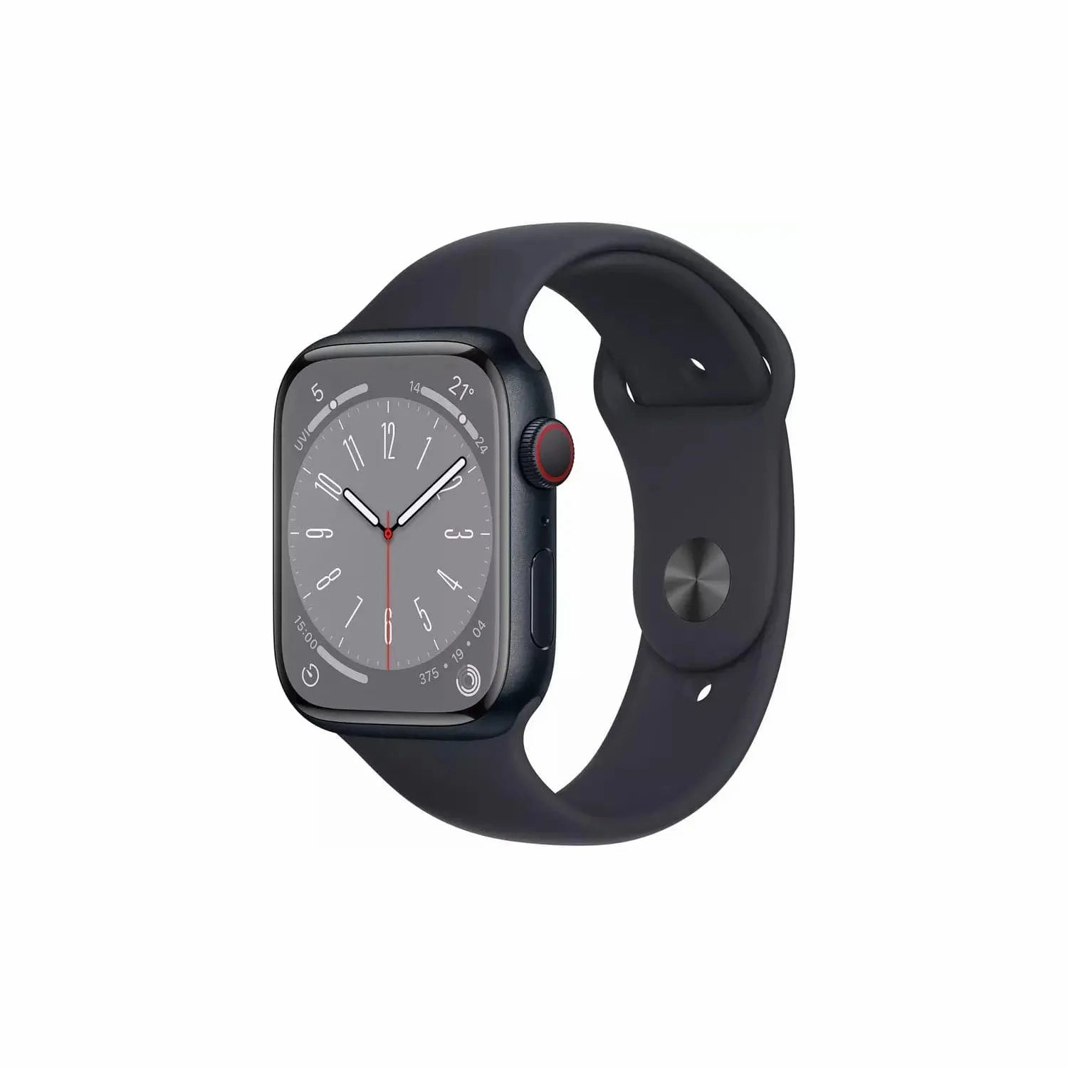 Apple Watch Series 8 Cellular 45mm Alu Case/Midnight Sport Band