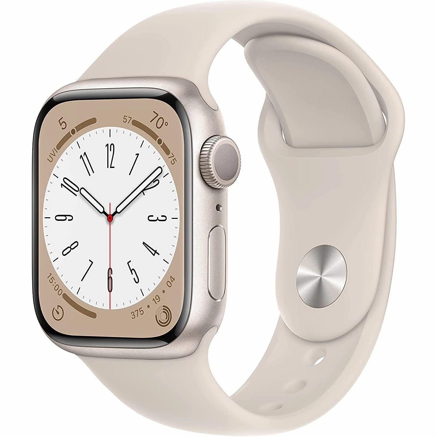 Apple Watch Series 8 GPS 41mm Alu Case Starlight Sport Band - MNP63B/A