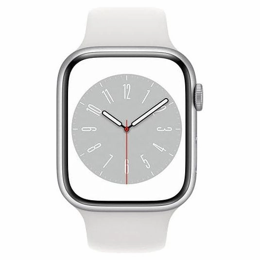Apple Watch Series 8 GPS 41mm Alu Case/White Sport Band - MP6K3B/A nintendo switch oled, nintendo switch deals, joy-con accessories