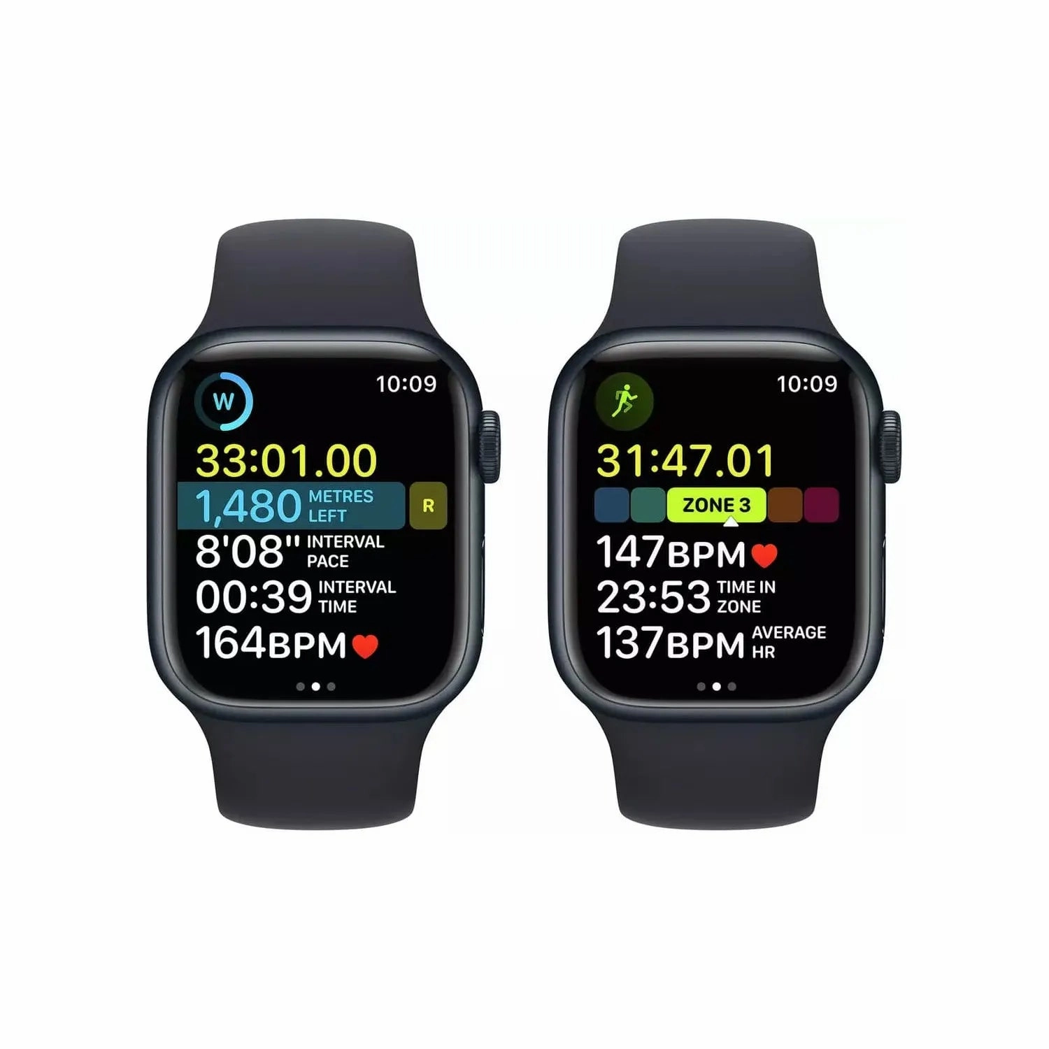 Apple Watch Series 8 GPS 41mm Midnight Alu Case/Midnight Sport Band