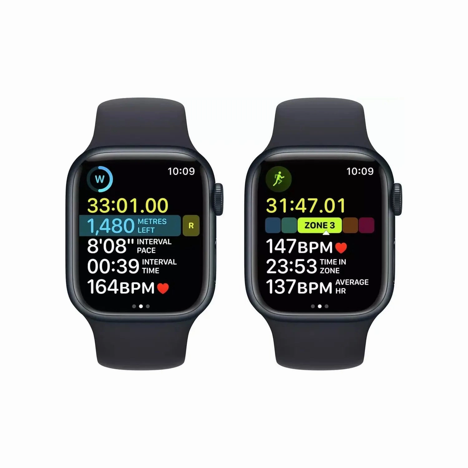 Apple Watch Series 8 GPS 41mm Midnight Alu Case/Midnight Sport Band