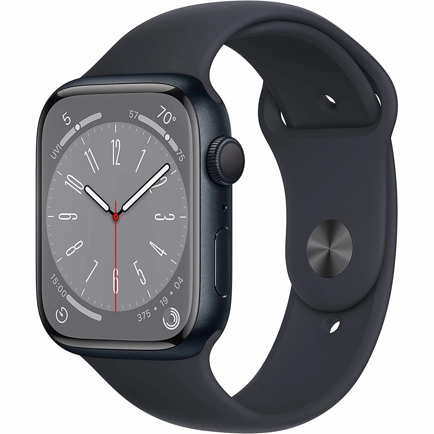 Apple Watch Series 8 GPS 45mm Alu Case/Midnight Sport Band