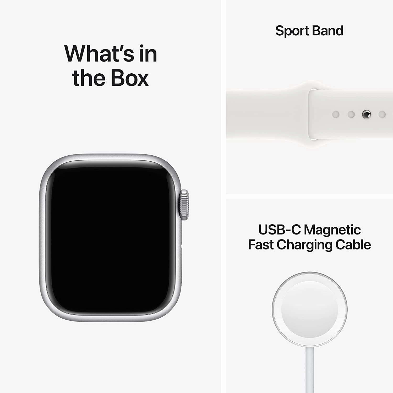 Apple Watch Series 8 GPS   Cellular 41mm - Silver Aluminium Case