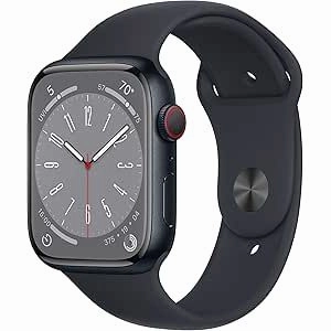 Apple Watch Series 8 GPS   Cellular 45 mm - Midnight Aluminium nintendo switch oled, nintendo switch deals, joy-con accessories