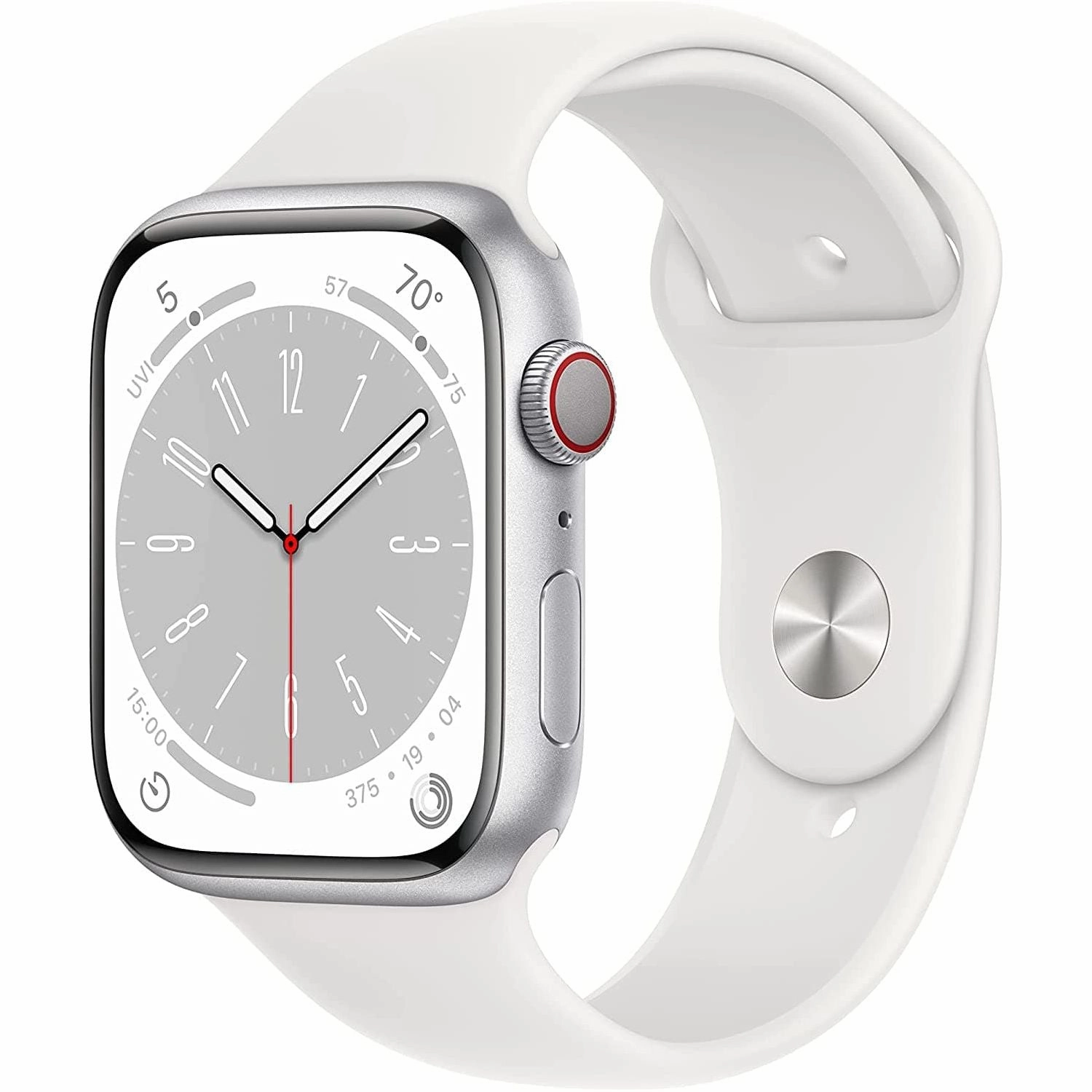 Apple Watch Series 8 GPS   Cellular 45mm Silver Stainless Steel
