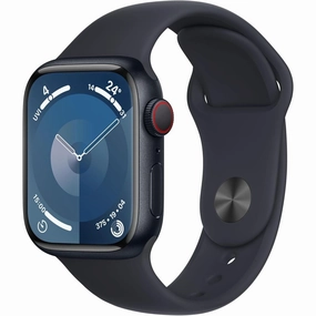 Apple Watch Series 9 (41mm, GPS   Cellular) - Midnight Aluminium Case with Midnight Sport Band nintendo switch oled, nintendo switch deals, joy-con accessories