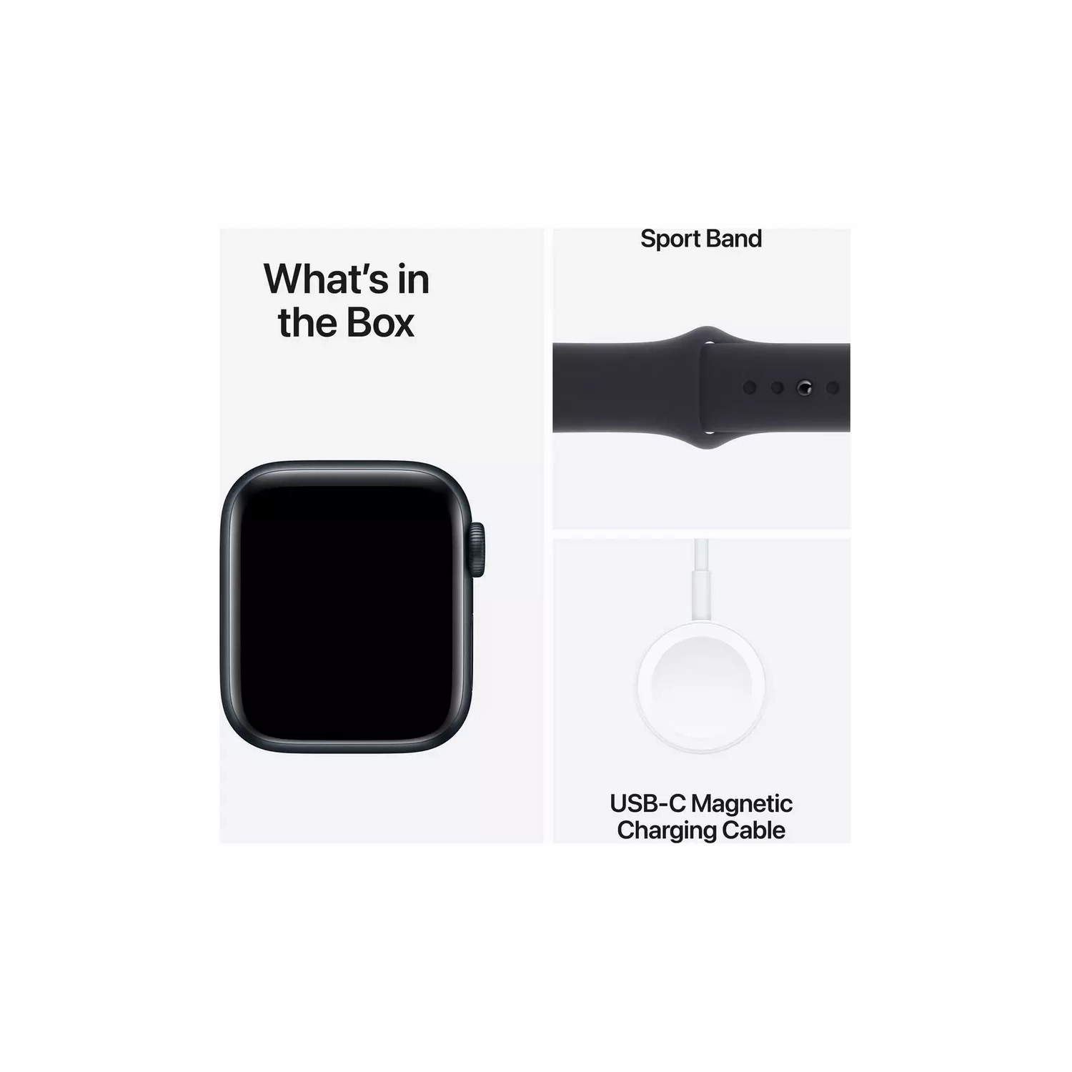 Apple Watch Series 9 45mm Alu Case/ Starlight Sport Loop